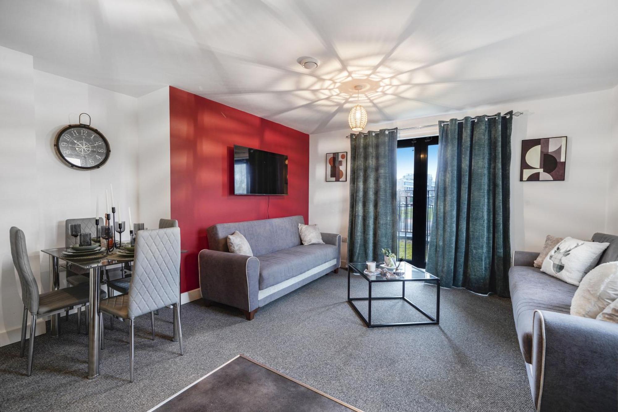 Modern Apartments With Free Parking Near Heathrow Colnbrook ภายนอก รูปภาพ