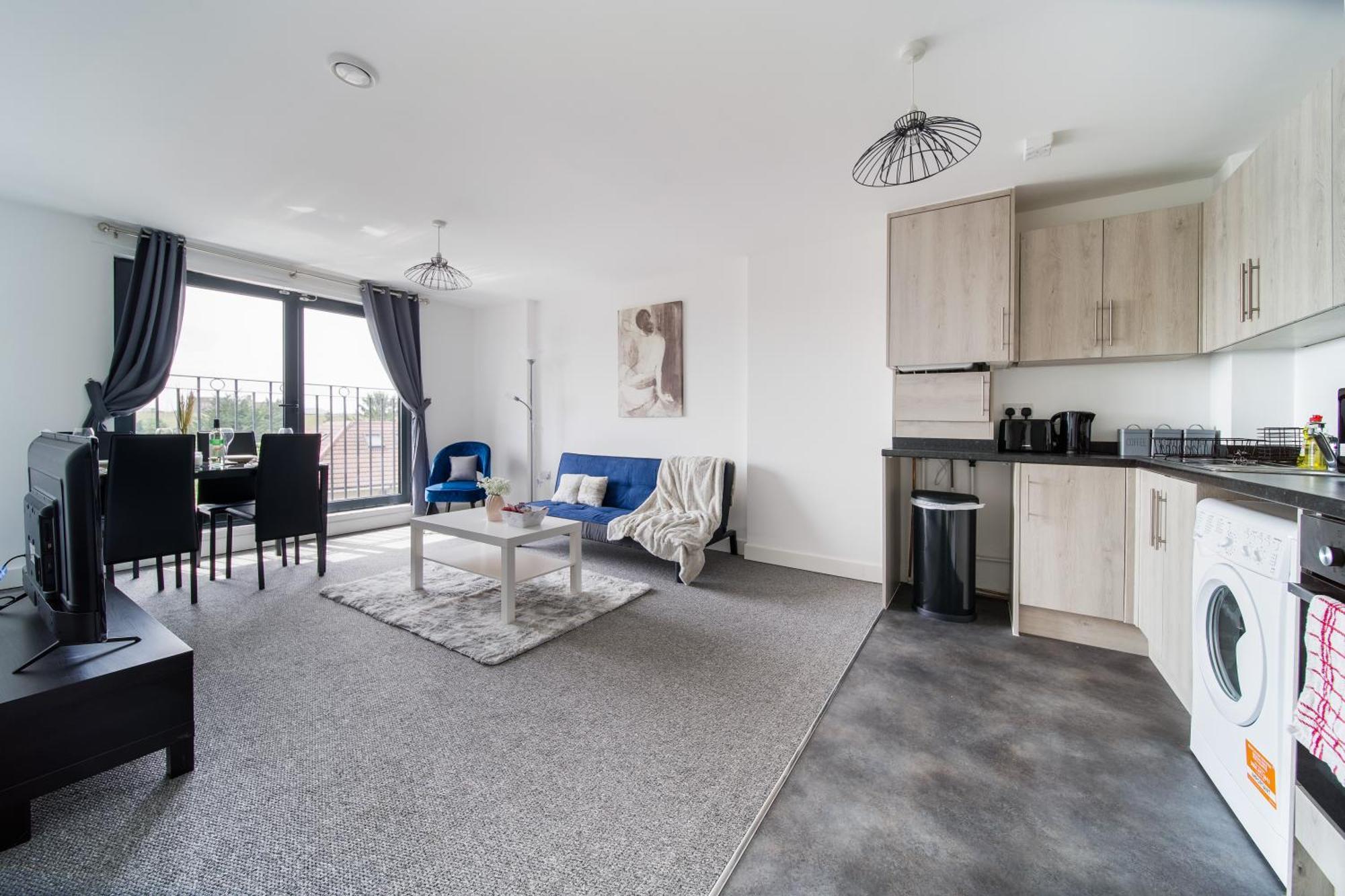 Modern Apartments With Free Parking Near Heathrow Colnbrook ภายนอก รูปภาพ