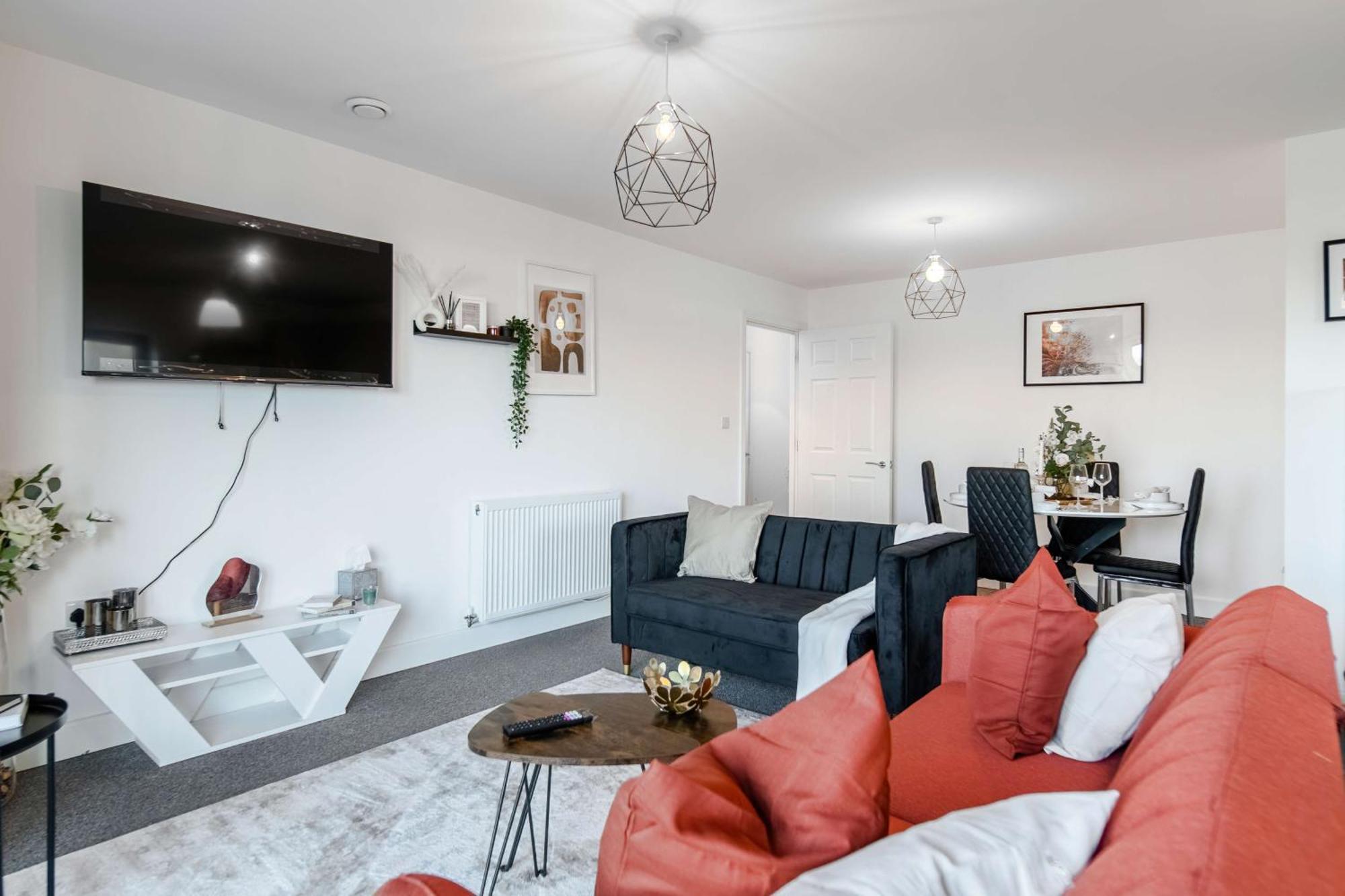 Modern Apartments With Free Parking Near Heathrow Colnbrook ภายนอก รูปภาพ